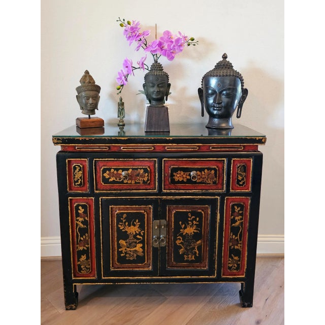 18th Century Healing Medicine Buddha Bronze Figure Thai Statue For Sale - Image 12 of 12