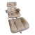 Vintage Mid-Century Modern c.f.a. Eames-Style Lounge Chair & Ottoman – Tan/Camel Leather For Sale