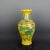 Ceramic Chinese Vintage Ceramic Vase,Ming Dynasty Yongle Marked Yellow Ground Famille Verte Porcelain Vase Hand Painted Dragon and Phoenix Pattern For Sale - Image 7 of 7