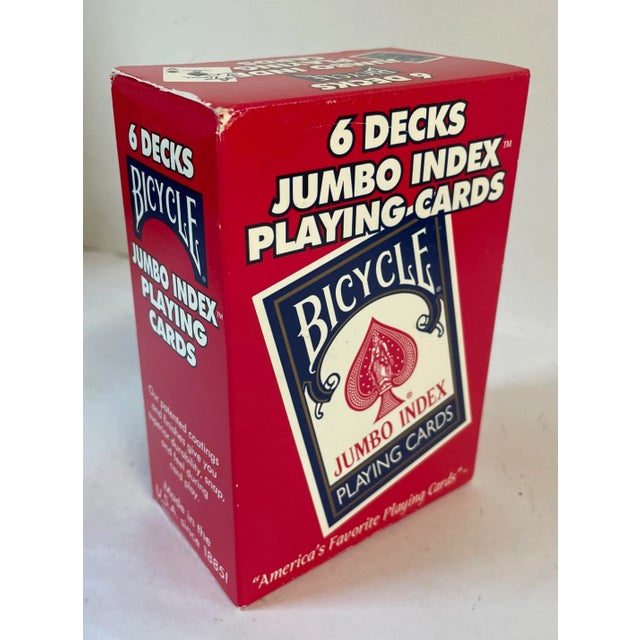 Vintage Bicycle Playing Cards - Box of 6 Decks For Sale - Image 9 of 9