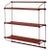 Metal Parade 3 Shelves in Oxide Red by Warm Nordic For Sale - Image 7 of 7