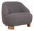 LC1 Lounge Chair in Grey Fabric from Tradition Margas For Sale