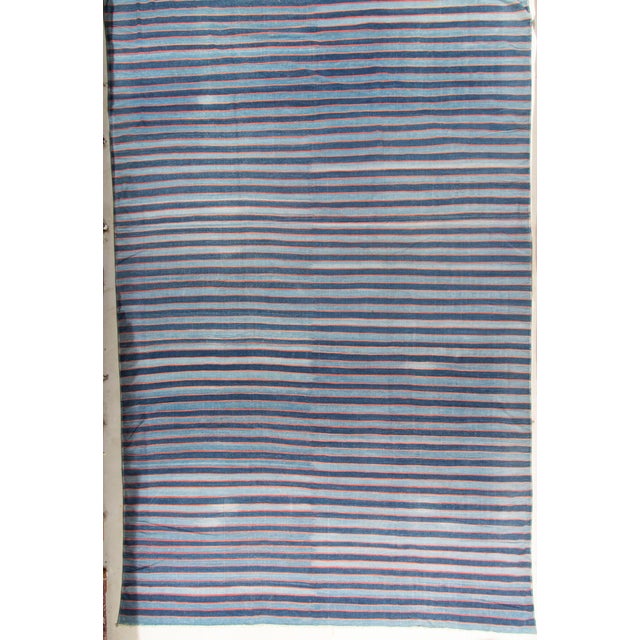 It is difficult to find a Dhurrie of this size and this is a very special piece with its attractive and modern look. A...