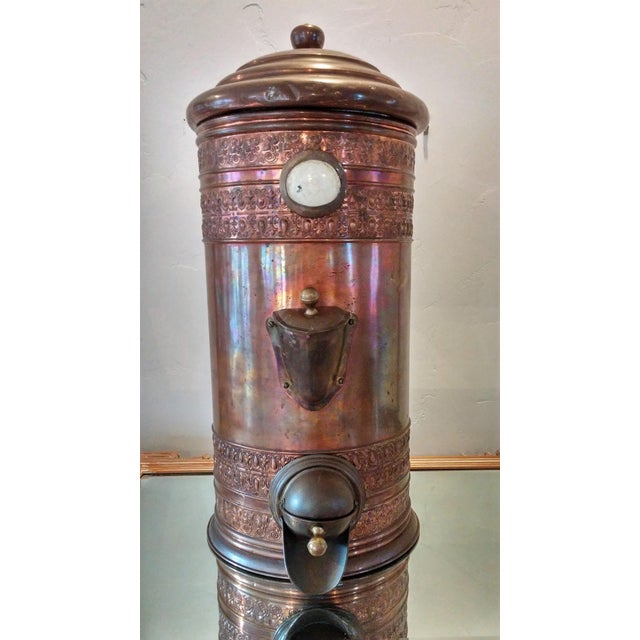 Antique Copper Coffee Bean Dispenser Chairish
