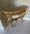 French Style Console Table – Beige Marble Top For Sale In Miami - Image 6 of 9