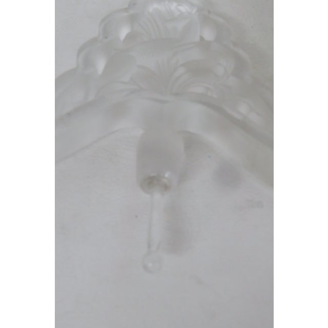 Czech Perfume Bottle Yellow Glass With Deer Stopper Art Deco Empty Cologne 4779b For Sale - Image 10 of 12