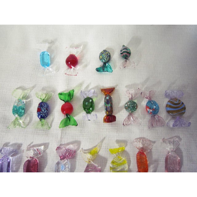1960s Vintage Venetian Murano Glass Candies, S/22 For Sale - Image 5 of 5