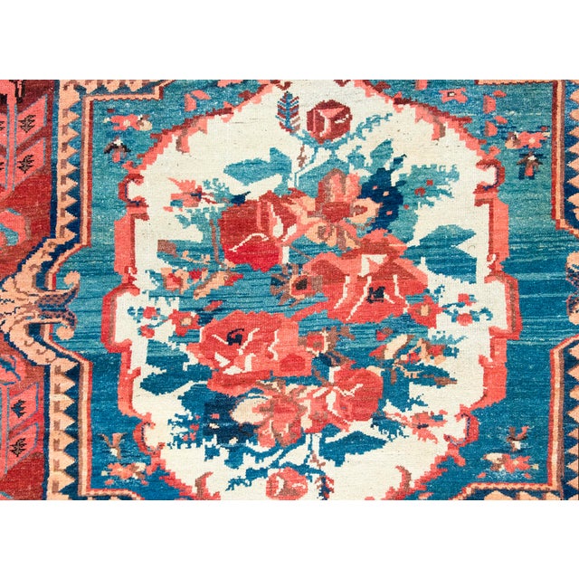Early 20th Century Persian Bakhtiari Saman Rug For Sale In Chicago - Image 6 of 14
