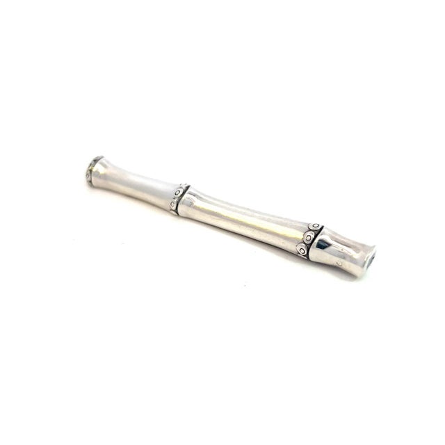 1990s John Hardy Estate Bamboo Pin Silver For Sale - Image 11 of 12