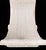 Vintage Molded Pencil Reed Betty Cobonpue Faux Peach Marble Mid Century Bent U Shape Swirl Leg Coffee Table For Sale In West Palm - Image 6 of 12