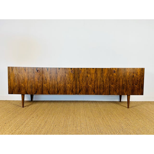 Scandinavian Rosewood Sideboard with Tapered Legs, 1960 For Sale - Image 18 of 18