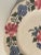 Early 19th Century Antique Spongeware Ceramic Plate - Decorative Blue and Pink Floral Border For Sale - Image 5 of 6
