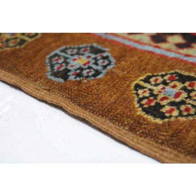 Camel Antique Sarab Rug 3'7'' x 8' For Sale - Image 8 of 10