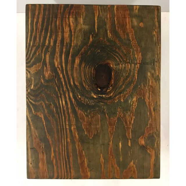 Repurposed Low Meditation Table/Plant Stand For Sale - Image 12 of 13