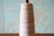 Wood 1960s Gordon and Jane Martz M85 Lamp for Marshall Studios Matte White Tan Incised Decoration For Sale - Image 7 of 14