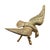 Large Vintage Brass Eagle Landing on Branch Sculpture — 24" Wingspan For Sale In San Francisco - Image 6 of 17