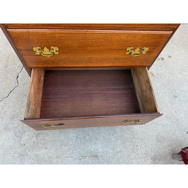 Early 20th Century Georgian Court Style Chest of Dresser by Lammerts Furniture For Sale - Image 9 of 12