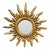 Italian Sunburst Mirror For Sale