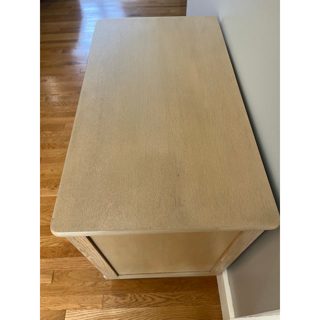Wood 1950s MCM Oak Writing/ Student Desk For Sale - Image 7 of 8