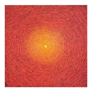 Colorful Abstract Painting, 2000s, Oil on Wood For Sale