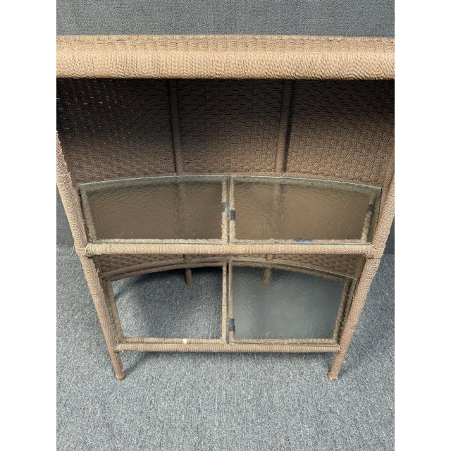 Woven Outdoor Bar Set For Sale In New York - Image 6 of 12