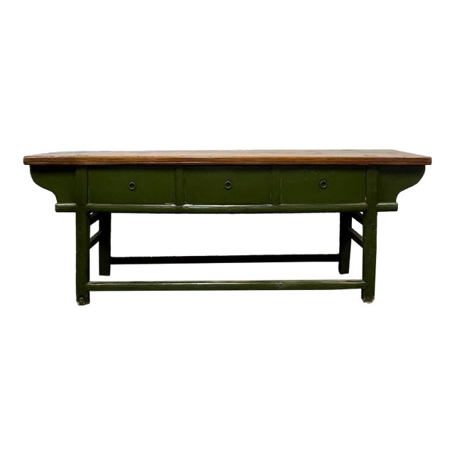 Vintage Provincial Dongbei Table Console For Sale