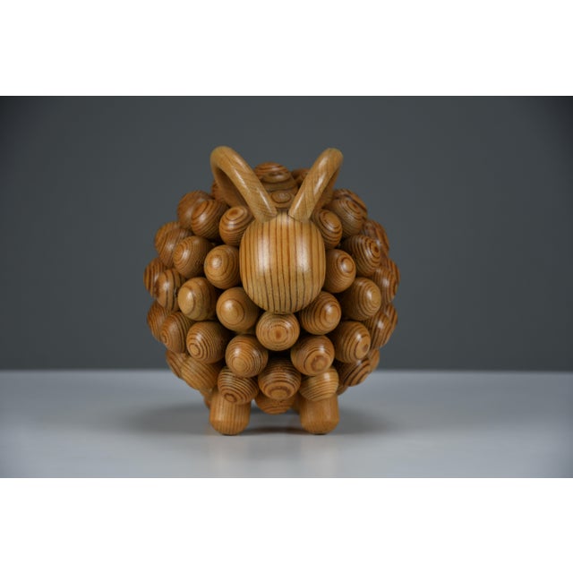 Kaija Aarikka “Passi” Aries Sculpture, Finland, 1973 A rare and charming wooden Aries sculpture, designed in 1973 by Kaija...