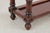 Mahogany 2 Drawer Marble Top Console Table For Sale - Image 14 of 17