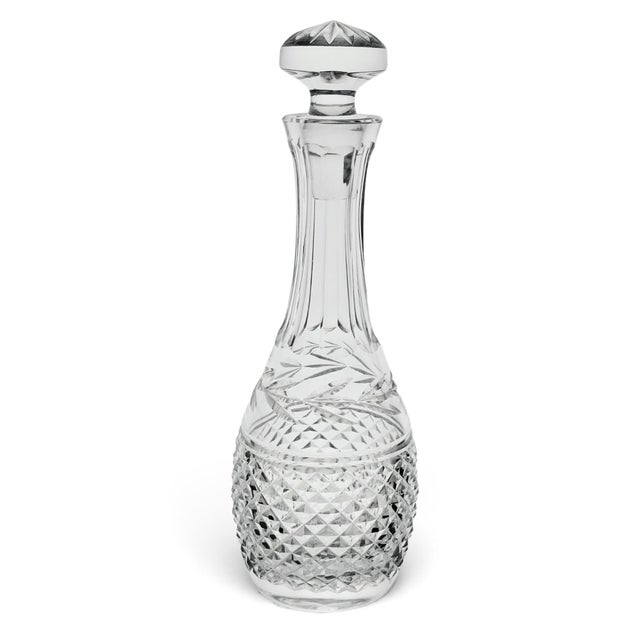 Late 20th Century Waterford Glandore Irish Crystal Decanter With Original Stopper For Sale In San Francisco - Image 6 of 12