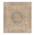 Rug & Kilim's Oversized Aubusson Style Rug in Gold & Beige With Floral Medallion For Sale