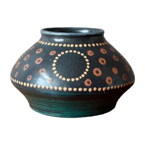 Art Nouveau French Vase by Léon Elchinger for Ceramics Elchinger, 1900s