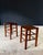 French Country Bistro Stools, 1930s, Set of 2 For Sale - Image 4 of 16