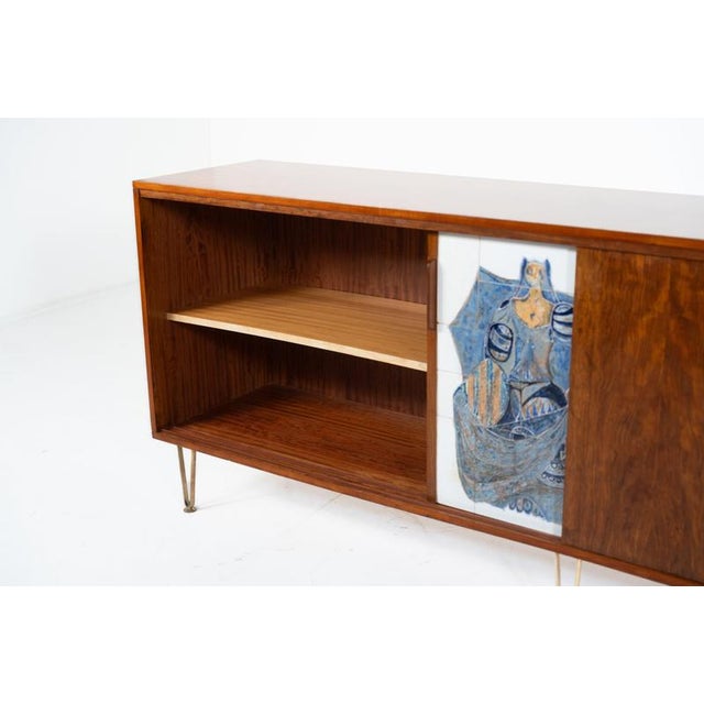 Modernist Wood Sideboard by Alfred Hendrickx for Belform, Belgium, 1958 For Sale - Image 6 of 12