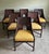 An exceptional and highly sought-after set of six Barbara Barry for McGuire San Francisco dining chairs showcasing the...