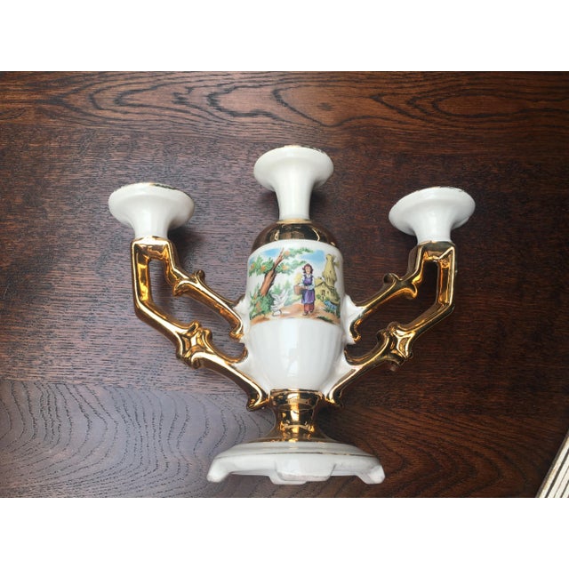 Italian Ceramic Candleholder by Lucca, Florence, 1950s For Sale - Image 14 of 14