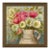 Original Oil Painting, Peonies in Pink, in Antique Pitcher, 12 X 12 Framed to 14 X 14 For Sale