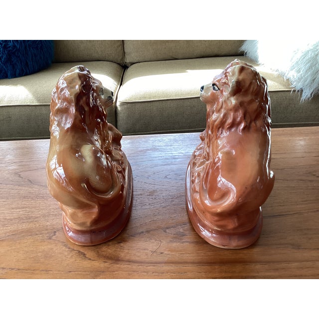 Pair of 19th Century Staffordshire Lions For Sale In Washington DC - Image 6 of 18