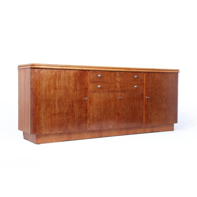 Vintage French Art Deco Credenza, 1930s For Sale - Image 17 of 17
