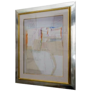 Harold Larsen Mixed Media Painting