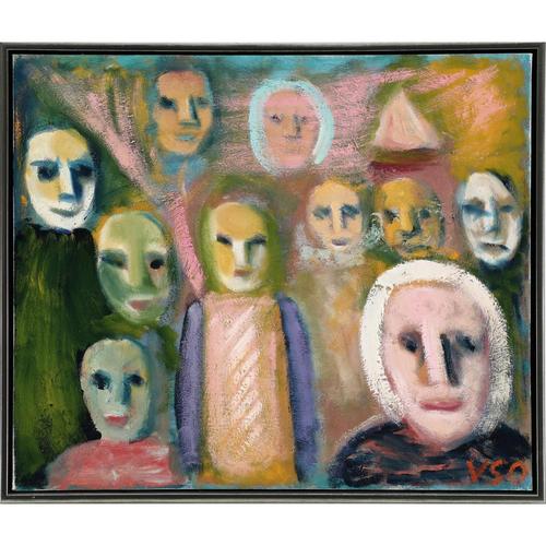 William Skotte Olsen, Untitled, Oil on Canvas For Sale - Image 3 of 3