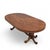Antique Renaissance Revival Marquetry Walnut Oval Dining Table, Late 19th Century For Sale - Image 15 of 18