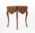 Small Folding Table in Metal and Wood, Italy, 20th Century For Sale - Image 3 of 15