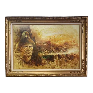 G. Bogard, Oil on Canvas, Framed