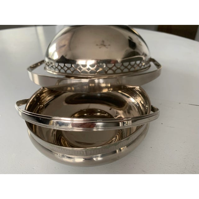 Metal Bowls in Chrome from MFI, 1960s, Set of 2 For Sale - Image 11 of 13