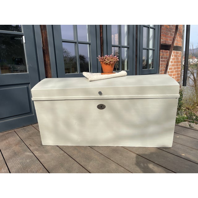 Antique Chest in Fir, 1890s For Sale - Image 11 of 14