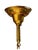 Chain Drop Aztec Gold 1920s Chandelier With Original Finish #2607 For Sale - Image 11 of 12