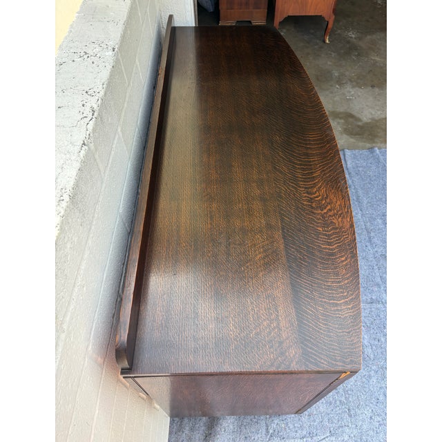 1930s Antique Art Deco Sideboard / Buffet / Credenza For Sale - Image 5 of 12