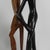 Wooden Statue of Two People, 1950s For Sale - Image 4 of 16