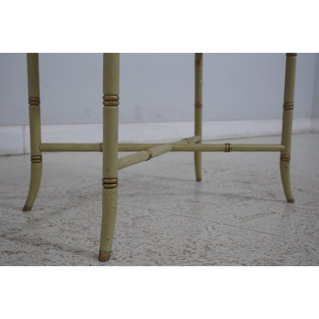 Maitland - Smith Maitland Smith Paint Decorated Venetian Serving Coffee Table For Sale - Image 4 of 12