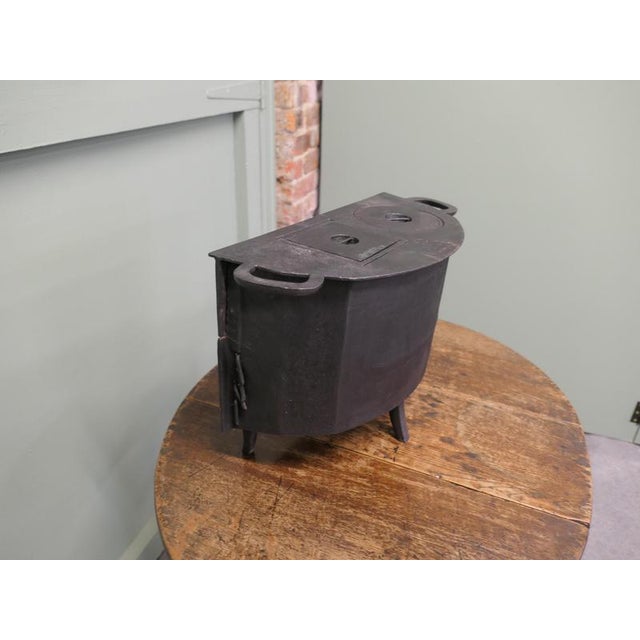Small Cast Iron Romany Cooker For Sale - Image 4 of 8
